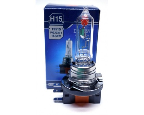 ЛАМПА ГАЛОГЕННАЯ H15 12V 55W CLEARLIGHT MLH15LL                                                     