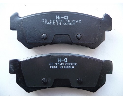 КОЛОДКИ ТОРМОЗНЫЕ SP1160 DAEWOO NUBIRA LACETTI 1.6/1.8 03- Rr                                       