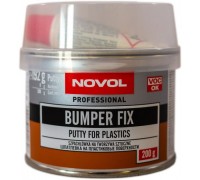 ШПАТЛЕВКА ПО ПЛАСТИКУ BUMPER FIX (0.2 КГ) NOVOL                                                     