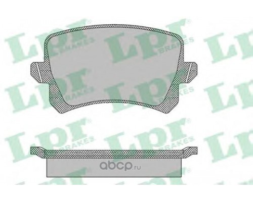 КОЛОДКИ ТОРМОЗНЫЕ 05P1390 ЗАДНИЕ VW PASSAT 05- , PASSAT CC 08-                                      