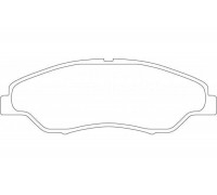 КОЛОДКИ ТОРМОЗНЫЕ ПЕРЕД. ADB3843  KIA SPORTAGE 2.0 16V  99-                                         