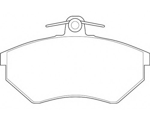 КОЛОДКИ ТОРМОЗНЫЕ ADB0152 ПЕРЕД. AUDI 80/90 79-92                                                   