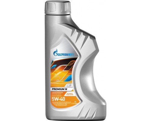 МАСЛО МОТОРНОЕ GAZPROMNEFT PREMIUM N 5W-40 SN/CF A3/B4 СИНТЕТИЧЕСКОЕ 1 Л                            