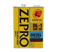 МАСЛО МОТОРНОЕ IDEMITSUZEPRO DIESEL DL-1 5W-30 SN/CF  F-S 4Л                                      