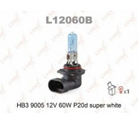 ЛАМПА ГАЛОГЕННАЯ HB3 12V 55W LYNXAUTO                                                             