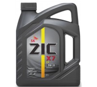 МАСЛО МОТОРНОЕ ZIC X7 LS 5W-30 SN/CF C3 СИНТЕТИЧЕСКОЕ 6 Л                                           