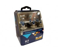 ЛАМПА ГАЛОГЕННАЯ H7 12V 55W МАЯК ACTIVE CRYSTAL (+130%) (2 ШТ.)                                   