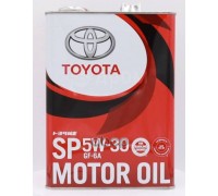 МАСЛО МОТОРНОЕ TOYOTA 08880-13705 5W30 SP/GF-6A (СИНТ.4Л)                                           