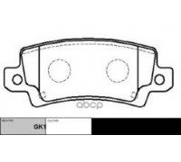 КОЛОДКИ ТОРМОЗНЫЕ CKT85 ЗАДН. TOYOTA COROLLA 1.4/1.6/1.8/2.0 (-02)                                  