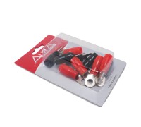 КЛЕММА ПРОВОДКИ КОЛЬЦО AURA ACN-R208/10 (10ШТ.)                                                     