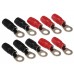 КЛЕММА ПРОВОДКИ КОЛЬЦО AURA ACN-R208/10 (10ШТ.)                                                     