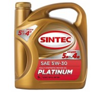 МАСЛО МОТОРНОЕ SINTEC 5W/30 ПЛАТИНУМ 7000 A5/B5 АКЦИЯ 5Л.=4Л (СИНТ.) 600281                       