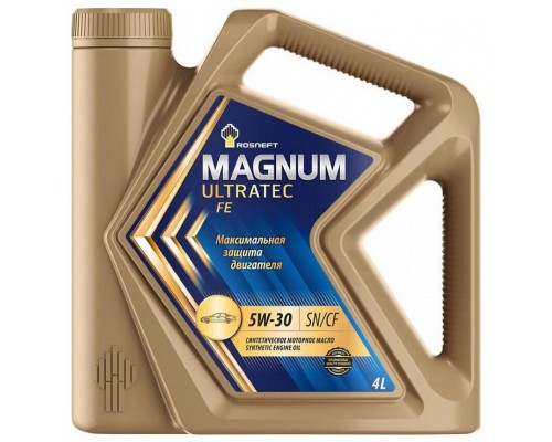МАСЛО МОТОРНОЕ РОСНЕФТЬ MAGNUM ULTRATEC 5W30 FE (4 Л) СИНТ.                                       