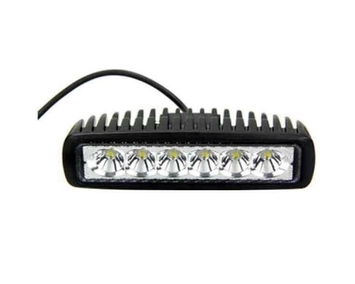 ФАРА ПРОТИВОТУМАННАЯ OFF ROAD SKYWAY (160Х45 ММ, ПРЯМОУГОЛЬНАЯ, 12V/24V, 18W, 6 ДИОДОВ)           