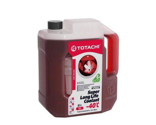 АНТИФРИЗ TOTACHI SUPER LONG LIFE COOLANT (-40°С) (2 КГ) КРАСНЫЙ                                   
