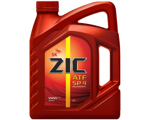 МАСЛО ТРАНСМИССИОННОЕ ZIC ATF SP 4 СИНТЕТИЧЕСКОЕ 4 Л                                                