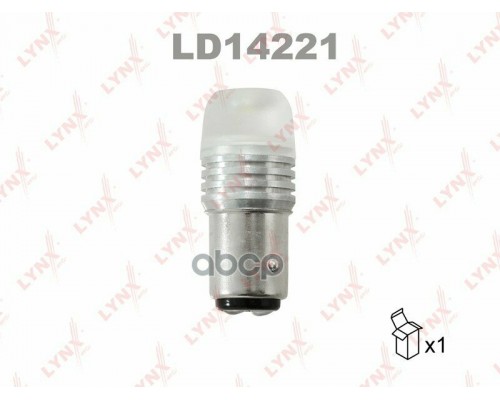 ЛАМПА ПОДСВЕТКИ СВЕТОДИОДНАЯ P21/5W 12V 21/5W LYNXAUTO                                            