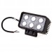 ФАРА ПРОТИВОТУМАННАЯ OFF ROAD SKYWAY (ПРЯМОУГОЛЬНАЯ, 12V/24V, 18W, 6 ДИОДОВ, ДАЛЬНИЙ СВЕТ) (1 ШТ.)