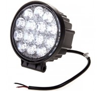 ФАРА ПРОТИВОТУМАННАЯ OFF ROAD SKYWAY (ДИАМЕТР 115 ММ, КРУГЛАЯ, 12V/24V, 42W, 14 ДИОДОВ, БЛИЖНИЙ СВ