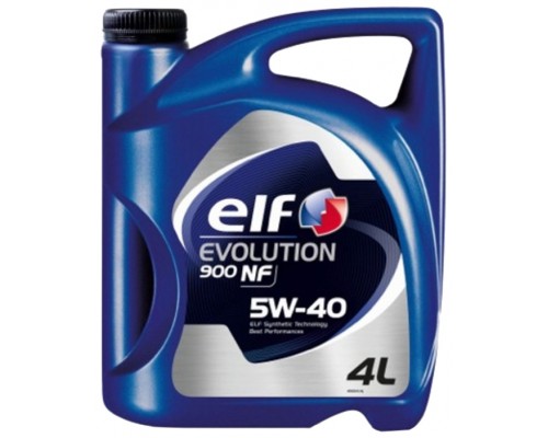 МАСЛО МОТОРНОЕ ELF EVOLUTION 900 SXR 5W-40  (СИНТ. 4Л.)                                             
