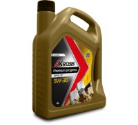 МАСЛО МОТОРНОЕ AKROSS PREMIUM PROGRESS 5W-30 SL/СF СИНТЕТИЧЕСКОЕ 4 Л                                