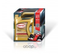 МАСЛО МОТОРНОЕ SINTEC ПРЕМИУМ 9000 5W/30 A3/B4 АКЦИЯ 4Л+1Л (СИНТ.)                                