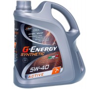 МАСЛО МОТОРНОЕ G-ENERGY SYNTHETIC ACTIVE 5W-40 SN/CF A3/B4 СИНТЕТИЧЕСКОЕ 4 Л                        