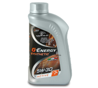 МАСЛО МОТОРНОЕ G-ENERGY SYNTHETIC ACTIVE 5W-30 SL/СF A3/B4 СИНТЕТИЧЕСКОЕ 1 Л                        