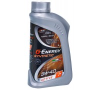 МАСЛО МОТОРНОЕ G-ENERGY SYNTHETIC ACTIVE 5W-40 SN/CF A3/B4 СИНТЕТИЧЕСКОЕ 1 Л                        