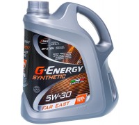 МАСЛО МОТОРНОЕ G-ENERGY SYNTHETIC FAR EAST 5W-30 SN/SP GF-6A СИНТЕТИЧЕСКОЕ 4 Л                      
