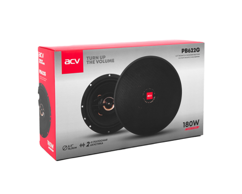 КОЛОНКИ ACV PB-622G 180W/60W                                                                      
