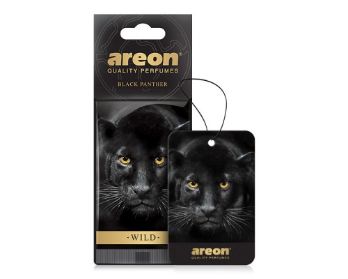 АРОМАТИЗАТОР НА ЗЕРКАЛО AREON WILD BlACK PANTHER                                                    