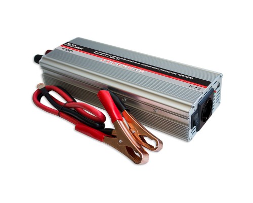 ПРЕОБРАЗОВАТЕЛЬ НАПРЯЖЕНИЯ (ИНВЕРТОР) 12V/220V (1500W) AVS IN-1500W-1300W                         