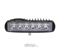 ФАРА СВЕТОДИОДНАЯ AIRLINE 6 LED 18W 12/24V ALED004                                                  