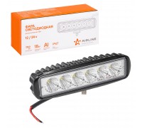 ФАРА СВЕТОДИОДНАЯ AIRLINE 6 LED 18W 12/24V ALED005                                                  