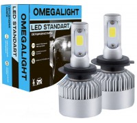 ЛАМПЫ СВЕТОДИОДИОДНЫЕ H11/H8/H9 3000K OMEGALIGHT STANDART                                           
