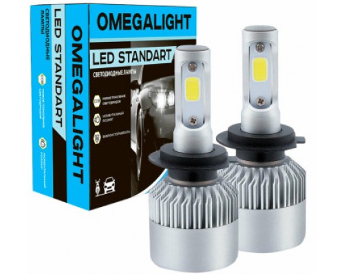 ЛАМПЫ СВЕТОДИОДИОДНЫЕ H27 6000K OMEGALIGHT ULTRA (880)                                              