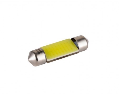 ЛАМПА ПОДСВЕТКИ СВЕТОДИОДНАЯ C5W 12V GRANDE LIGHT (36 ММ С ОБМАНКОЙ)                              