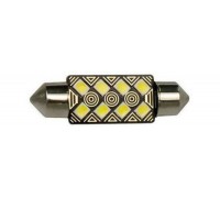 ЛАМПА ПОДСВЕТКИ СВЕТОДИОДНАЯ C5W 12V GRANDE LIGHT (8SMD 39 ММ)                                    
