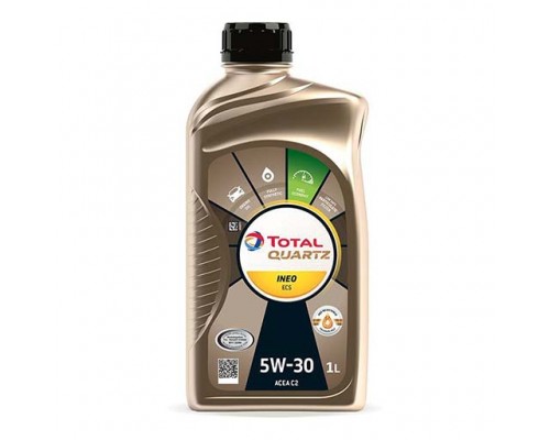 МАСЛО МОТОРНОЕ TOTAL QUARTZ INEO ECS 5W-30 C2 СИНТЕТИЧЕСКОЕ 1 Л                                     
