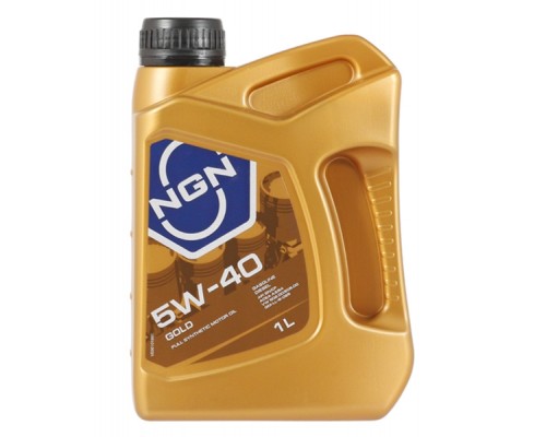МАСЛО МОТОРНОЕ NGN 5W-40 SN/CF GOLD A-LINE 1Л.                                                      