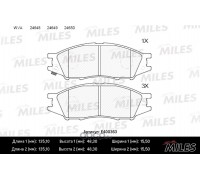 КОЛОДКИ ТОРМОЗНЫЕ (ПЕРЕД.) NISSAN ALMERA CLASSIC, SUNNY, BLUEBIRD E400363                           