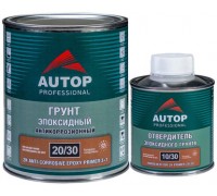 ГРУНТ ЭПОКСИДНЫЙ АНТИКОР. AUTOP СВЕТЛО-СЕРЫЙ 750МЛ+250МЛ ОТВЕРД.                                    