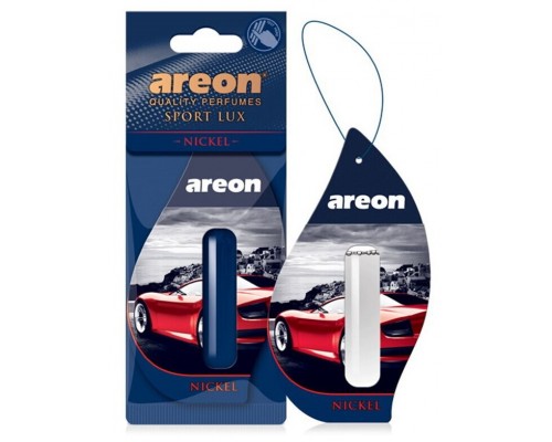 АРОМАТИЗАТОР ПОДВЕСНОЙ (ЖИДКИЙ NICKEL) (5 МЛ) AREON LIQUID LUX                                    