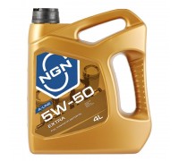 МАСЛО МОТОРНОЕ NGN 5W-50 SN/CF EXTRA A-LINE 4Л СИНТ.                                                