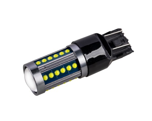 ЛАМПА СВЕТОДИОДИОДНАЯ T20 12/24V 21/5ВТ SKYWAY 10 COB 2-Х КОНТ. БЕЗ ЦОКОЛЯ                          