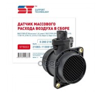 ДАТЧИК МАССОВОГО РАСХОДА ВОЗДУХА 2114/2112 ДВ. 1.6 (В СБОРЕ) №116 ST                              