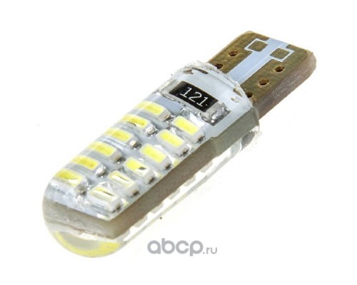 ЛАМПА ПОДСВЕТКИ СВЕТОДИОДНАЯ T10 12V SKYWAY (2 ШТ.) (12 COB, W5W) S08201432                       
