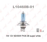 ЛАМПА АВТО H4 L10460B 60/55W SUPER WHITE                                                            