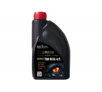 МАСЛО ТРАНСМИССИОННОЕ GT OIL MULTI TRANS 75W90 GL-4/5 (1 Л) СИНТ.                                 
